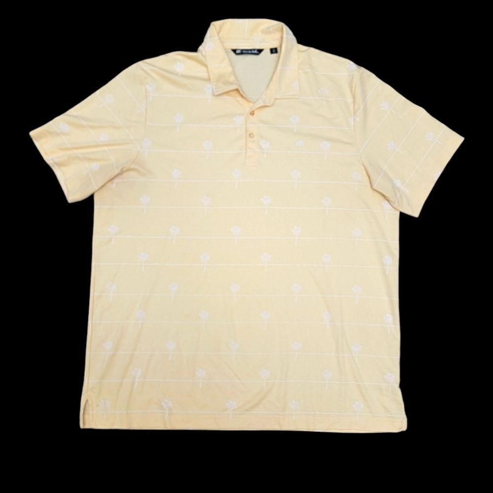 Travis Mathew Men's Golf Polo with Graphics. NWOT Size XXL.